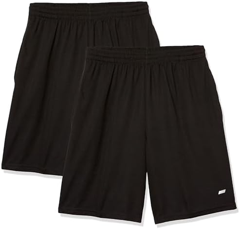 CRZ YOGA Men's Four-Way Stretch Workout Shorts - 9'' Linerless