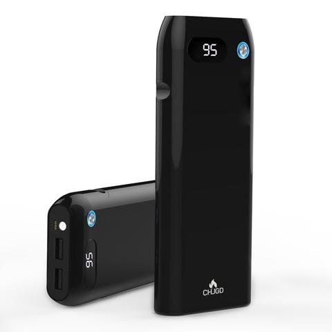 21000 mAh Premium Portable Charger / Powerbank / External Battery with Quick Charge 3.0 and Torch and Backwards Compatible for iphone, iPad, Tablets, Samsung, Android phones, camera, MP3/MP4 players