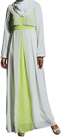 Urban Modesty Women's Button Lace Long Sleeve Maxi Dress (X-Large, Button Lace Sleeve)