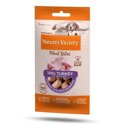 Natures Menu NATURE'S VARIETY FREEZE DRIED MEAT BITES TURKEY (12 x 20g)