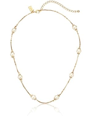 Short Scatter Neck Necklace, 17.5