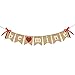Partyprops Be Mine Burlap Banner | Valentine's Day, Anniversary, Engagement, Wedding Decor | Red, 5.5 x 6.3 inches Rectangular Banner with Heart Theme & Cupid Subject