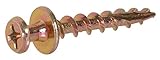 OOK 55300 Hangman Double Headed Bear Claw 4 In 1 Screw, 12-Count
