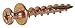 OOK 55300 Hangman Double Headed Bear Claw 4 In 1 Screw, 12-Count primary