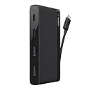 Belkin USB-IF Certified 4-Port Mini USB-C Hub with Two USB-C &amp; Two USB-A Ports (F4U090btBLK)