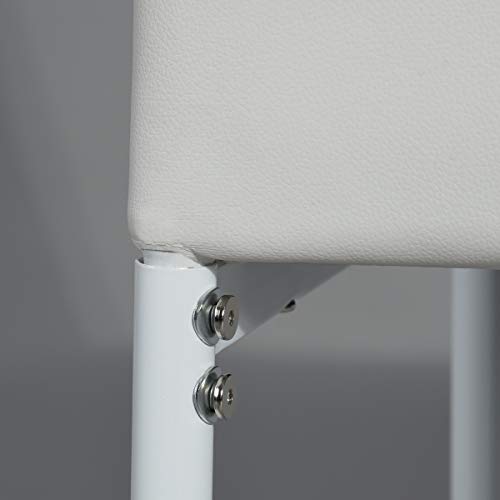 Aingoo High Back Kitchen Chairs Set of 4 Dining Chair with Steel Frame