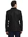 Pishon Men's Blazer Jacket Lightweight Casual Slim Fit One Button Sport Jackets, Black, Tag Size XXXXL=US Size L