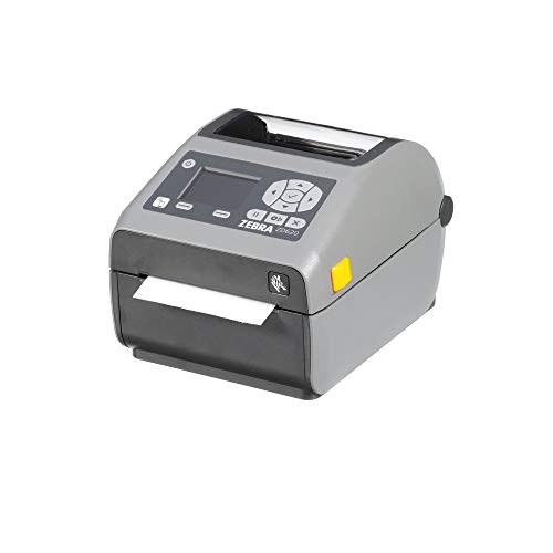 Zebra - ZD620d Direct Thermal Desktop Printer with LCD Screen - Print Width 4 in - 203 dpi - Interface: Bluetooth LE, Ethernet, Serial, USB - ZD62142-D01F00EZ