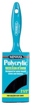 Minwax 42733000 Black Bristle Polycrylic Brush by Minwax Co Inc