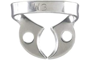 MEDTOOL 3 pieces Dental Dam Clamp #W3 Lower Molars