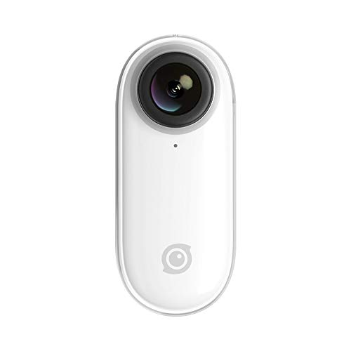 Insta360 Go Action Camera con Stabilizzatore Flowstate IPX4, Impermeabile, Auto-Editing, Vivavoce, per Youtube Vlog…