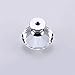 KES Cabinet Knobs 25 Pack Crystal Glass Dresser Drawer Knobs Diamond Shape Hand Pull for Home Kitchen Bathroom Cupboard, HCK700-P25