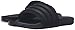 adidas Men's Adilette Comfort Slides Sandals, Black/Black/Black, 11