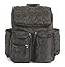 Diaper Backpack by Wallaroo - with Stroller Straps, Wet Diaper Bag and Changing Pad – for Women and Men - 25 Liters (Medium) - Gray