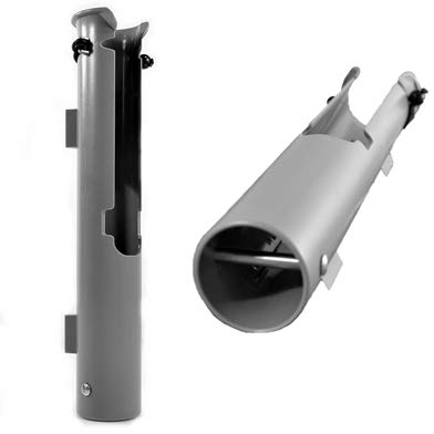 Rod-Runner Riveted Rod Holder | Gray | Gimbal Pin for Nets, Gaffs, and Offshore Fishing Rods