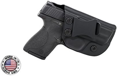 Everyday Holsters IWB Kydex Concealed Carry Holster - Custom Molded Fit - Made in USA - Inside Waistband Concealed Carry Holster - Adjustable Cant & Retention Fits: S&W M&P Shield 9/40