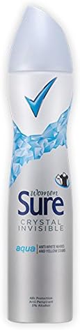 Sure Women Crystal Invisible Aqua Anti-perspirant Deodorant 250ml by Sure Women