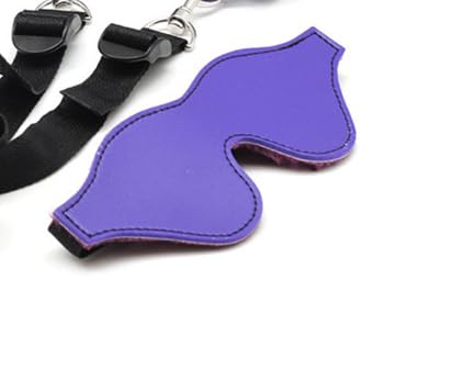 New Leather Bondage Kit for Couples, 4 Handcuffs, Bed Straps, Leg Spreader photo 3