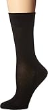 Falke Women's Sensitive Malaga Mercerized Cotton Sock,Black,39-42 (8-10.5)