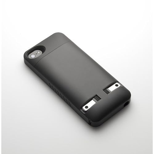 Prong 1050101 PocketPlug Protective Case with Built-in A/C Charger for iPhone 5/5S/5SE Black Cell Phones & Accessories, Cases, Holsters & Clips, Cases