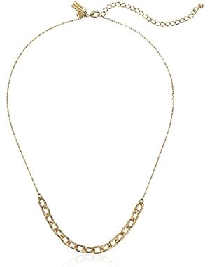 Womens Chain Reaction Link Mini Necklace