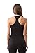 90 Degree By Reflex - Power Flex Racerback Tank Top - Jet Black Small