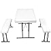 Giantex Table and Benches Set Chair Seat Folding Picnic Patio Garden Outdoor Furniturethumb 3