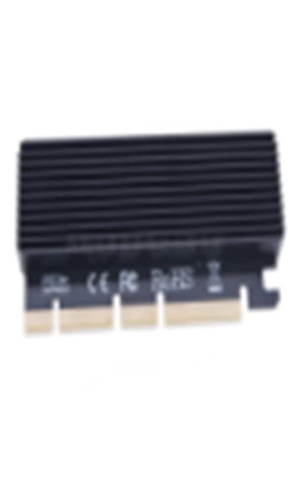 NVME PCIE Adapter M.2 M-key to PCIE 3.0 x4 x8 x16 with Heat Sink for Desktop Motherboard Hard Drive Expansion