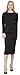 Marycrafts Women's Work Office Business Long Sleeve Pencil Midi Dress