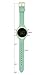 Moulin Ladies Pastel Color Digital Jelly Watch Dark Screen Mint #03158-77473