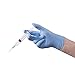 AMMEX Blue Nitrile Exam Gloves, Box of 100, 3 Mil, Size Small, Latex Free, Powder Free, Textured, Disposable, Non-Sterile, Food Safe, APFN42100-BX