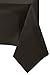 Jubilee 54-Inch-By-108-Inch PEVA Table Cover, 4 Count, Black