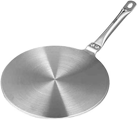 Jenify Heat Diffuser, Stainless Steel for Gas/Electric/Induction Cooker Heat Diffuser Kitchen Utensils Household Supply,23Cm/9In