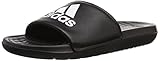 adidas Originals Men's Voloomix Slide Sandal, Black/White/Black, 9 M US