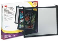 (3 Pack Value Bundle) MMMEF200XXLB Executive Flat Frame Monitor Filter, 19"-21" CRT, Black
