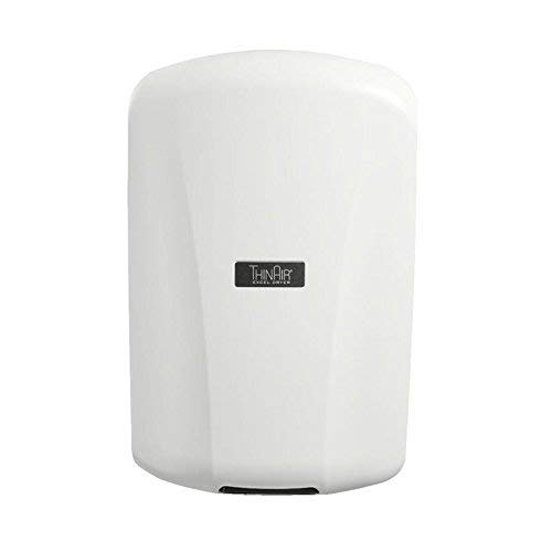 THINAIR Excel Dryer TA-ABS 110/120V Hand Dryer, White Polymer (ABS) Cover, ADA Compliant, Automatic Sensor, Surface Mounted, LEED Credits 950 Watts (Value 2 Pack) - Thumbnail 2