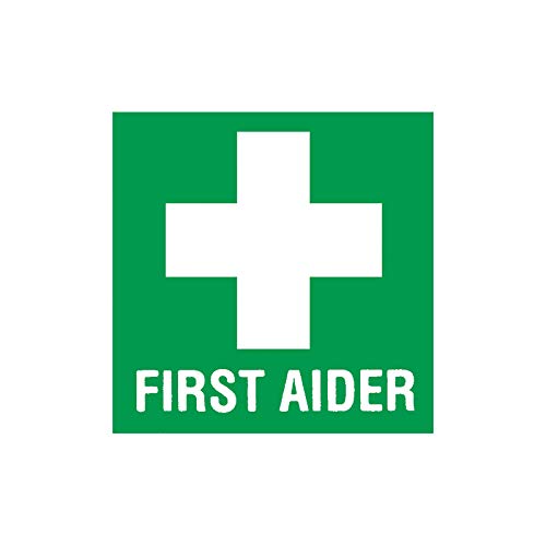 First Aider Helmet Sticker (pack of 5) - S3011