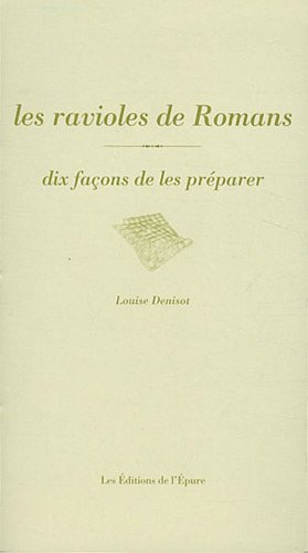 Les  ravioles de Romans