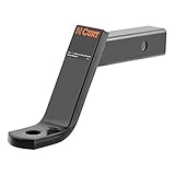 CURT 45070 Class 3 Trailer Hitch Ball Mount, Fits 2-Inch Receiver, 7,500 lbs. GTW, 1-Inch Ball Hole, 6-Inch Drop