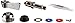 Fisher Stem Kit 1/2 Right Hand Swivel