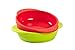 Kinderville Little Bites Bowls (Set of 2, Red / Green)