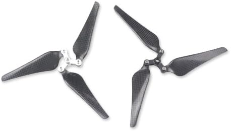 DJI 9" 9443 Upgrade Replacement 3-Blade Folding Props Carbon Fiber Self-tightening Propellers 2Pcs (1 Ccw + 1 Cw) for Phantom 2 Phantom 2 Vision Phantom 2 Vision+ Quadcopter