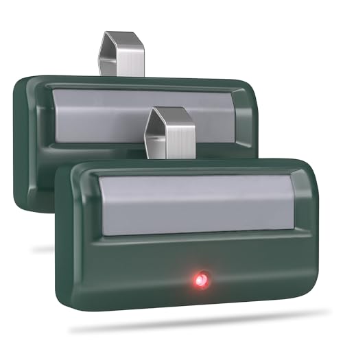 2 for Chamberlain Craftsman Garage Door Opener Remote 891LM 971LM Universal,Green