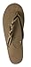Rainbow Sandals Women's Flirty Braidy Single Layer Classic Leather Sandal, Sierra Brown/Expresso, Small