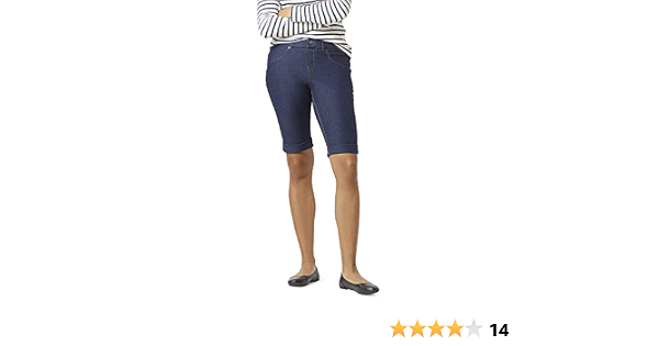 Cuffed Essential Denim Shorts 