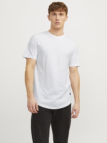 JACK & JONES Male T-Shirt Einfarbig T-Shirt thumbnail 2