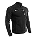 Przewalski Cycling Bike Jackets for Men Winter Thermal Running Jacket Windproof Breathable Reflective Softshell Windbreaker