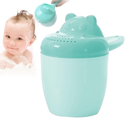 Baby Rinse Cup In Bathtub - Rinse Cup For ,Cartoon Bucket For Pouring Safely For Shampoo Shower Bathtub Kids Hair Wash