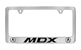 Acura MDX Chrome Plated Metal License Plate Frame Holder