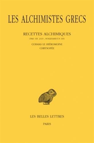 Recettes alchimiques